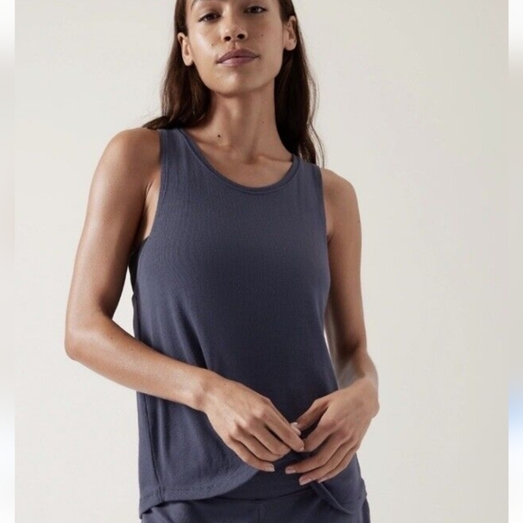 Athleta Well Rested Rib Sleep Tank - Picture 1 of 8